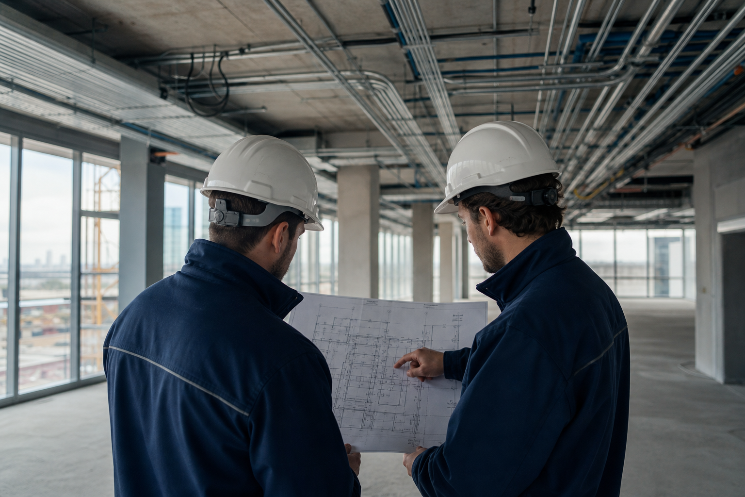 Alpha Adroit engineers on site